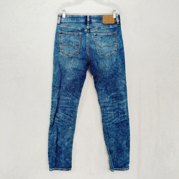 American Eagle Outfitters Blue Next Level Flex Skinny Slim Straight Jeans 3288 - Picture 5 of 10